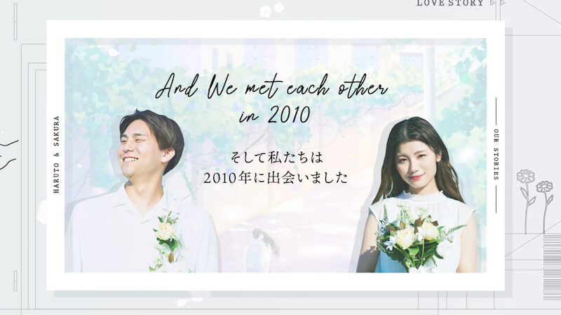 プロフィールムービー